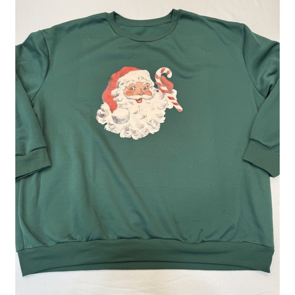 Christmas Sweatshirt Vintage Santa SHEIN Women's Sz 4X